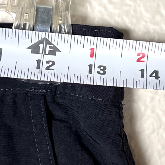 Royal Robbins Convertible Pants Womens Size 2 Black Cargo Zip Off Elastic Travel - Picture 12 of 14